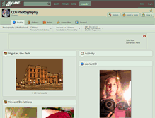 Tablet Screenshot of cdfphotography.deviantart.com