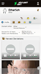 Mobile Screenshot of etharsoh.deviantart.com