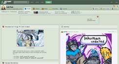 Desktop Screenshot of not-fun.deviantart.com