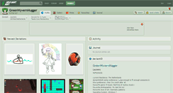 Desktop Screenshot of greenwyvernhugger.deviantart.com