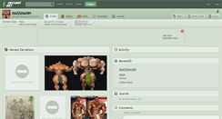 Desktop Screenshot of massmann.deviantart.com