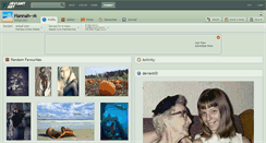 Desktop Screenshot of hannah--m.deviantart.com
