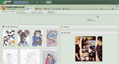 Desktop Screenshot of kirada-zutara-4ever.deviantart.com