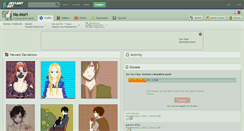 Desktop Screenshot of na-mori.deviantart.com