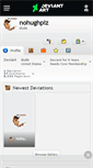 Mobile Screenshot of nohughplz.deviantart.com
