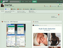Tablet Screenshot of nazgultuga.deviantart.com