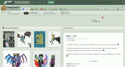 Desktop Screenshot of glasseyedgirl.deviantart.com