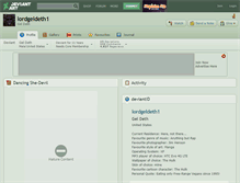 Tablet Screenshot of lordgeldeth1.deviantart.com