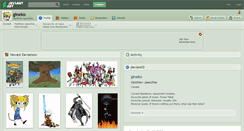 Desktop Screenshot of gineko.deviantart.com