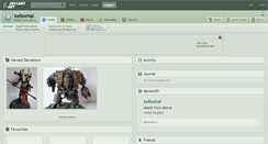 Desktop Screenshot of kelborhal.deviantart.com