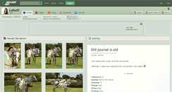 Desktop Screenshot of lulluxd.deviantart.com