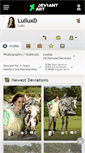 Mobile Screenshot of lulluxd.deviantart.com