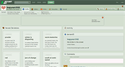 Desktop Screenshot of leapyearchild.deviantart.com