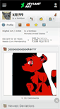 Mobile Screenshot of kitt99.deviantart.com