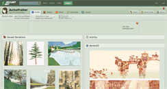 Desktop Screenshot of ducksofrubber.deviantart.com