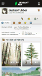 Mobile Screenshot of ducksofrubber.deviantart.com