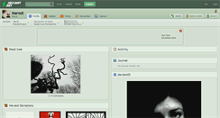 Desktop Screenshot of maroot.deviantart.com