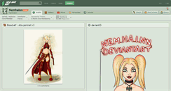 Desktop Screenshot of nemhainn.deviantart.com