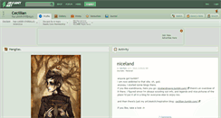 Desktop Screenshot of cecillian.deviantart.com