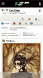 Mobile Screenshot of cecillian.deviantart.com