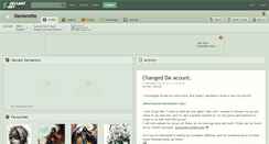Desktop Screenshot of daniorette.deviantart.com