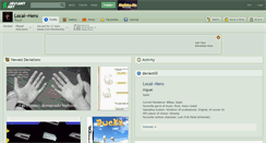 Desktop Screenshot of local--hero.deviantart.com