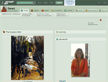 Tablet Screenshot of dorart.deviantart.com