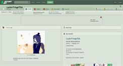 Desktop Screenshot of lunie-fringetda.deviantart.com