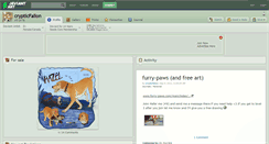 Desktop Screenshot of crypticfallon.deviantart.com