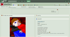 Desktop Screenshot of antaurisfan17.deviantart.com