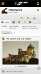 Mobile Screenshot of fotocomics.deviantart.com