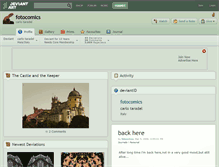 Tablet Screenshot of fotocomics.deviantart.com