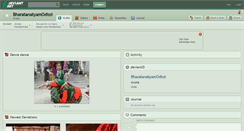 Desktop Screenshot of bharatanatyamodissi.deviantart.com