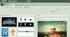 Desktop Screenshot of equus123.deviantart.com