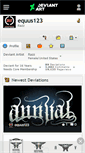 Mobile Screenshot of equus123.deviantart.com