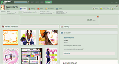 Desktop Screenshot of isaloveforvh.deviantart.com