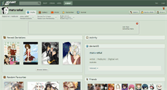 Desktop Screenshot of maru-sekai.deviantart.com