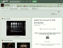 Tablet Screenshot of larimar.deviantart.com