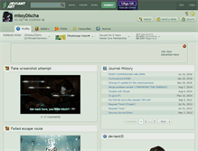Tablet Screenshot of missydischa.deviantart.com