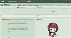 Desktop Screenshot of kiraka16.deviantart.com