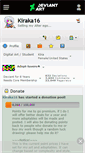 Mobile Screenshot of kiraka16.deviantart.com