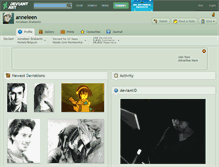Tablet Screenshot of anneleen.deviantart.com