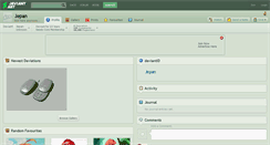 Desktop Screenshot of jepan.deviantart.com