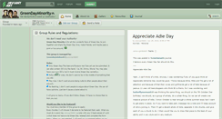 Desktop Screenshot of greendayminority.deviantart.com