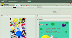 Desktop Screenshot of lakitten.deviantart.com