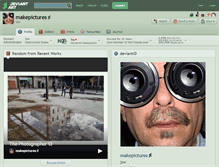 Tablet Screenshot of makepictures.deviantart.com