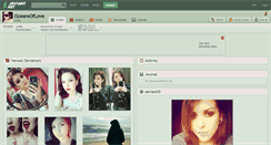 Desktop Screenshot of oceansoflove.deviantart.com