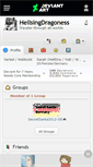 Mobile Screenshot of hellsingdragoness.deviantart.com