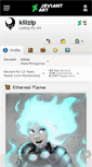 Mobile Screenshot of killzip.deviantart.com