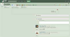 Desktop Screenshot of chezzybear.deviantart.com